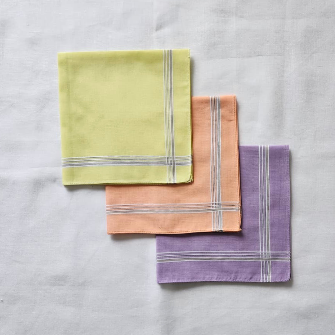 Ladies 'Tuscany' Hankies 3pk