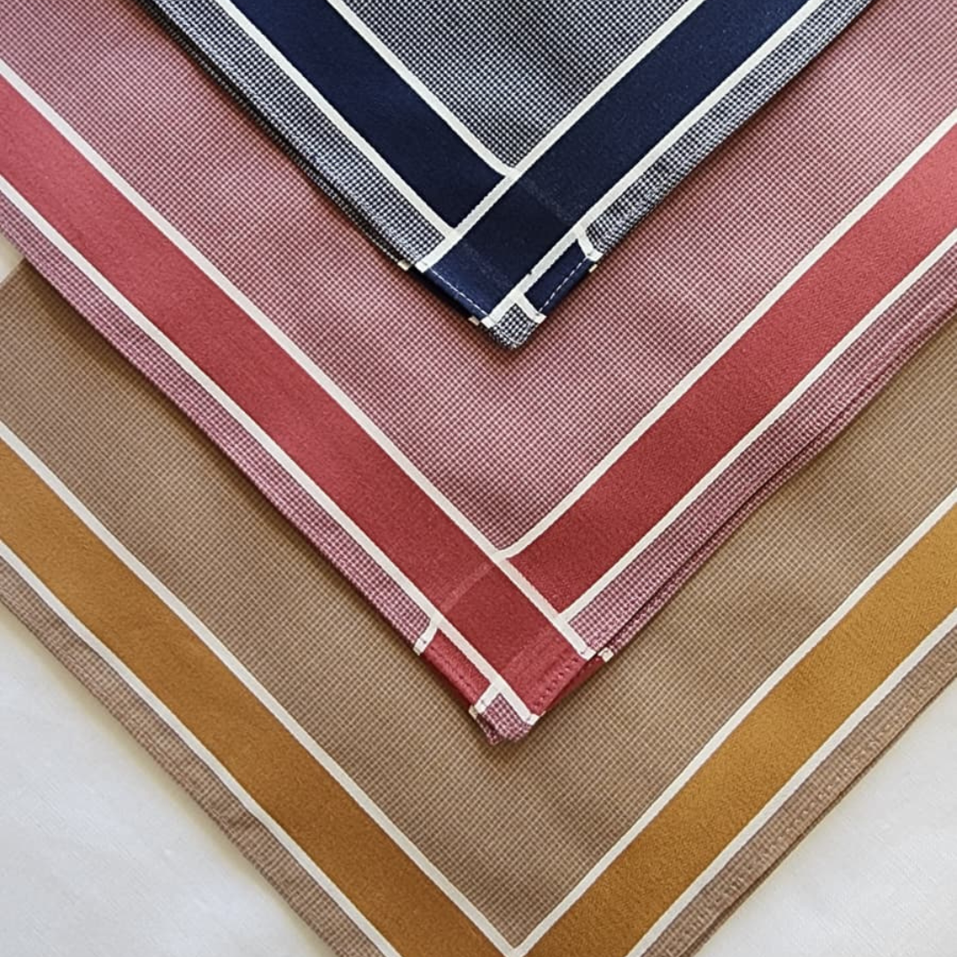 Mens 'Henley' Hankies 3pk