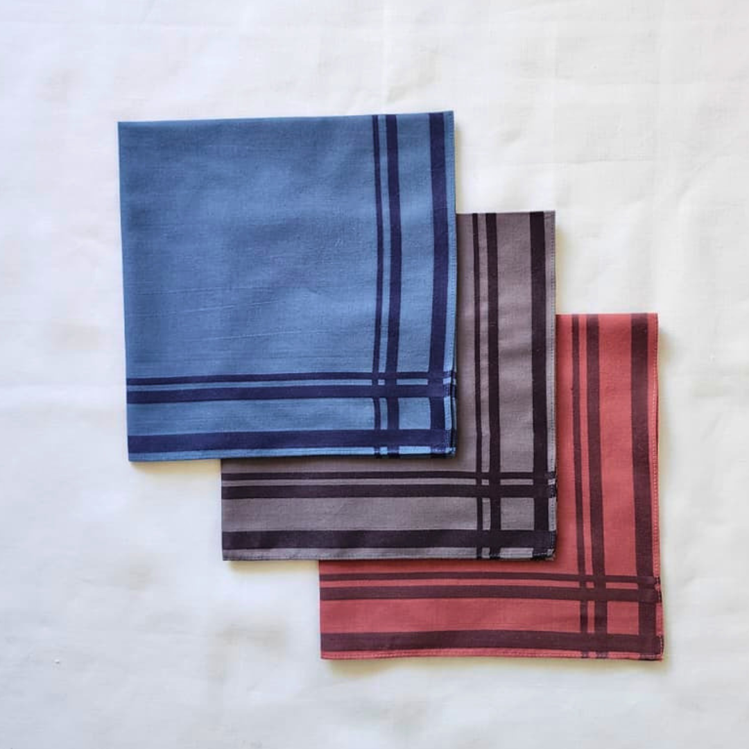 Mens 'Lars' Hankies 3pk