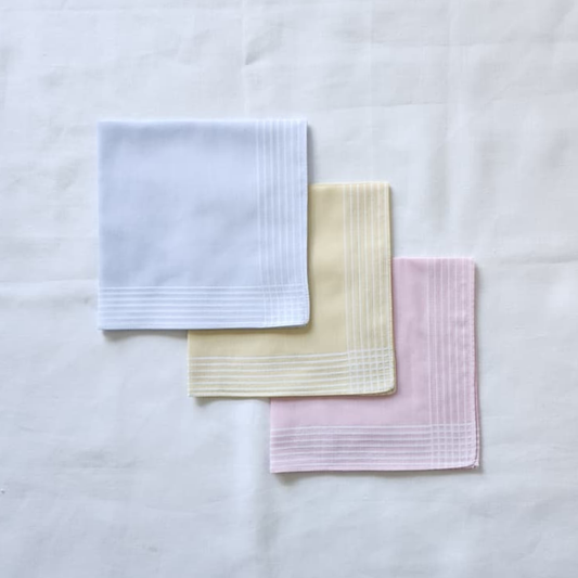 Ladies 'Crystal' Hankies 3pk