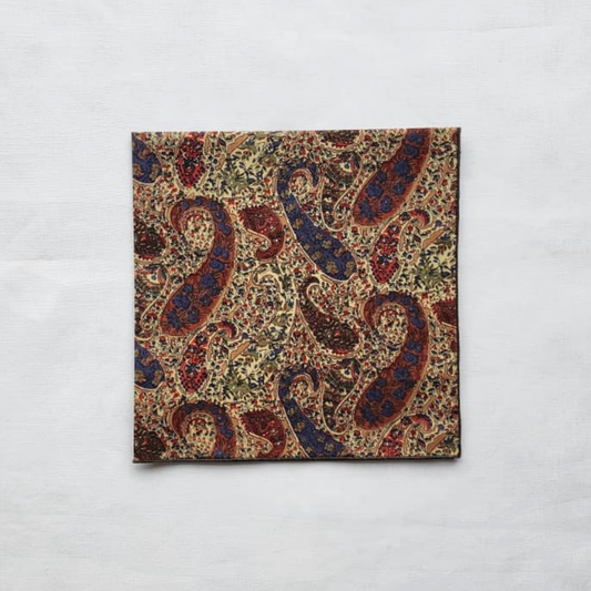 Little Acorn Mens Liberty Hanky 'Bourton' - Rust