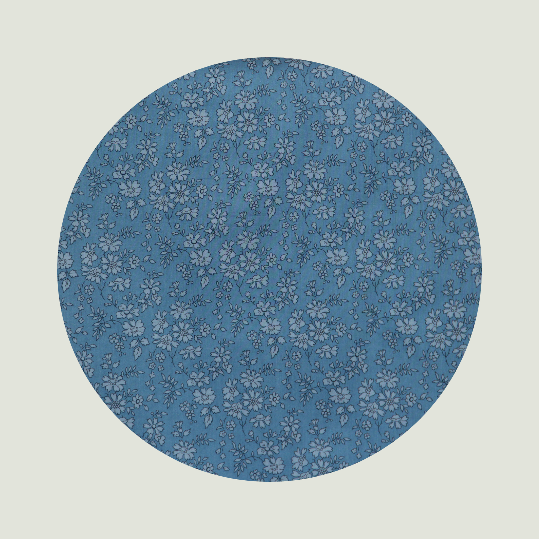 Little Acorn Liberty Bib 'Capel' - Blue