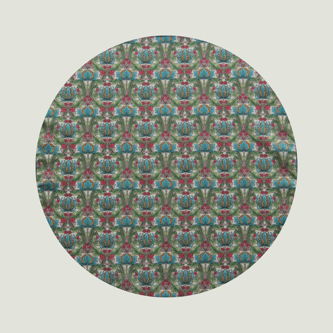 Little Acorn Liberty Bib 'Danuna' - Soft Green