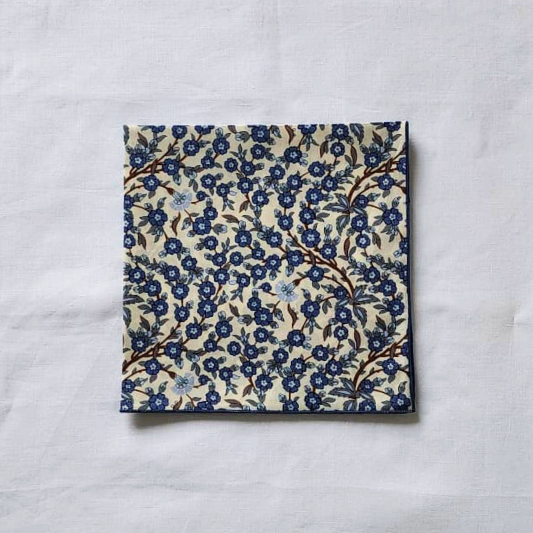 Little Acorn Womens Liberty Hanky 'Empress' - Blue