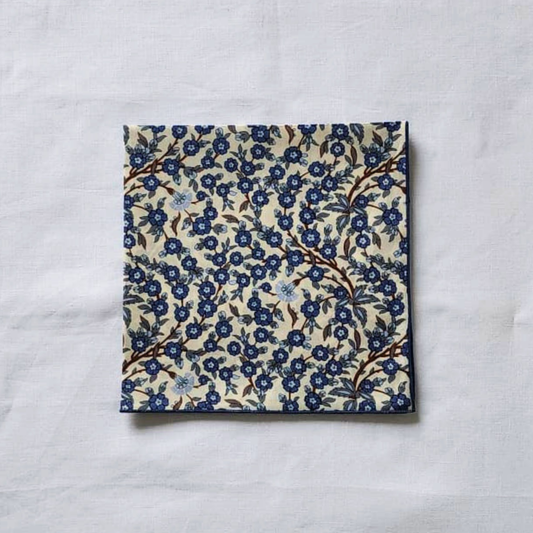 Little Acorn Womens Liberty Hanky 'Empress' - Blue
