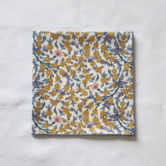 Little Acorn Womens Liberty Hanky 'Empress' - Mustard