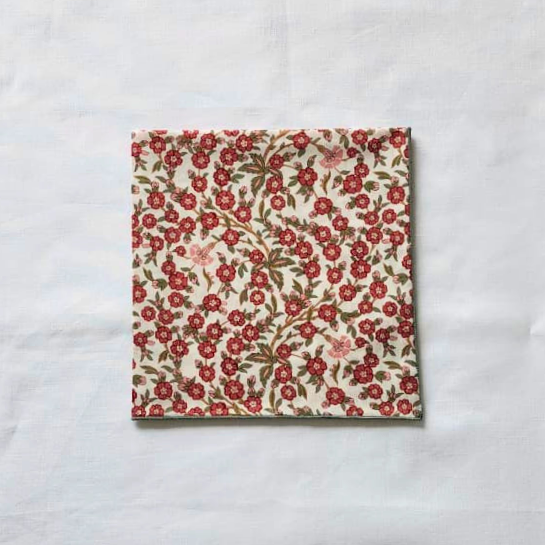 Little Acorn Womens Liberty Hanky 'Empress' - Red