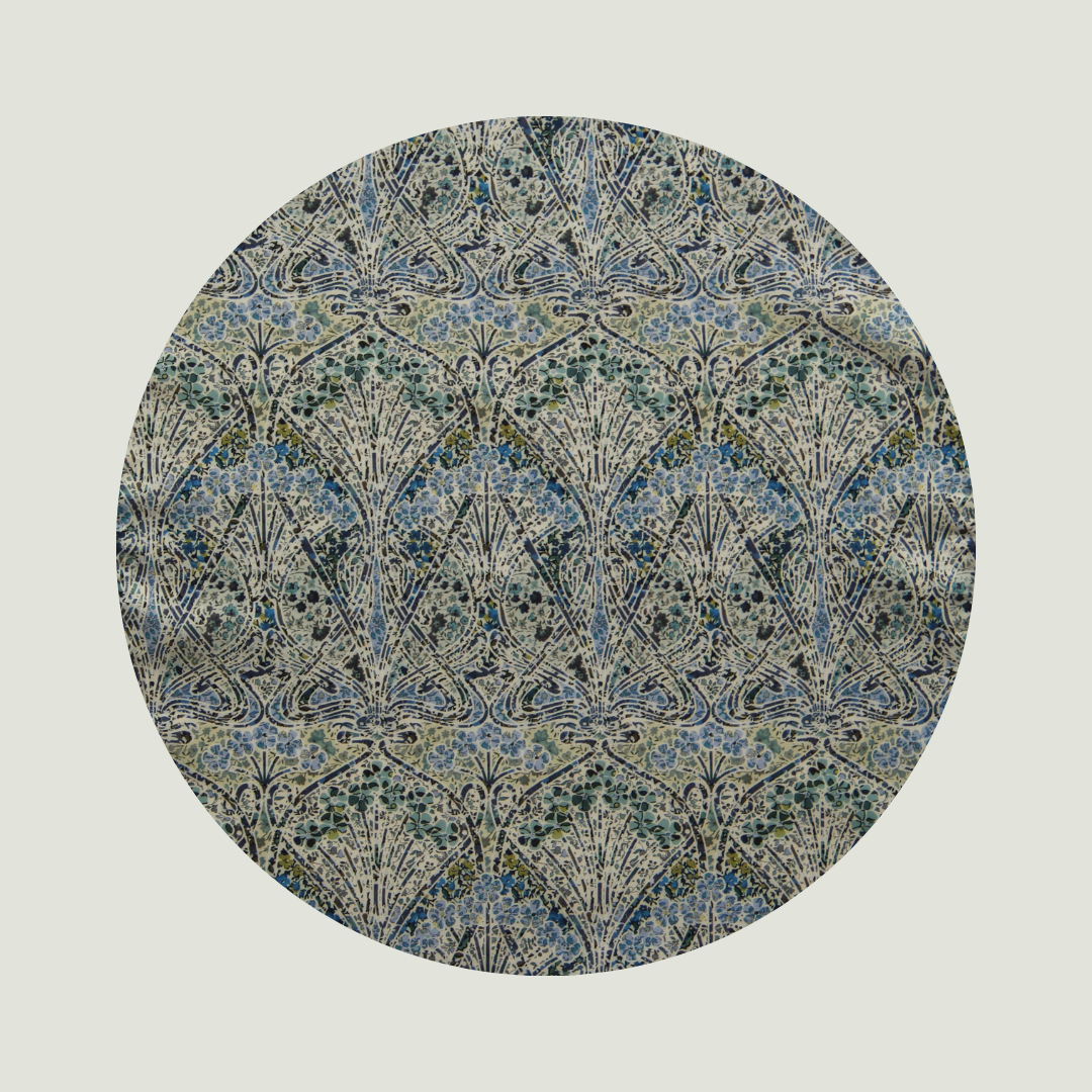 Little Acorn Womens Liberty Hanky 'Ianthe Blossom' - Blue