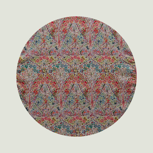 Little Acorn Liberty Square Scarf 'Ianthe Blossom' - Pink