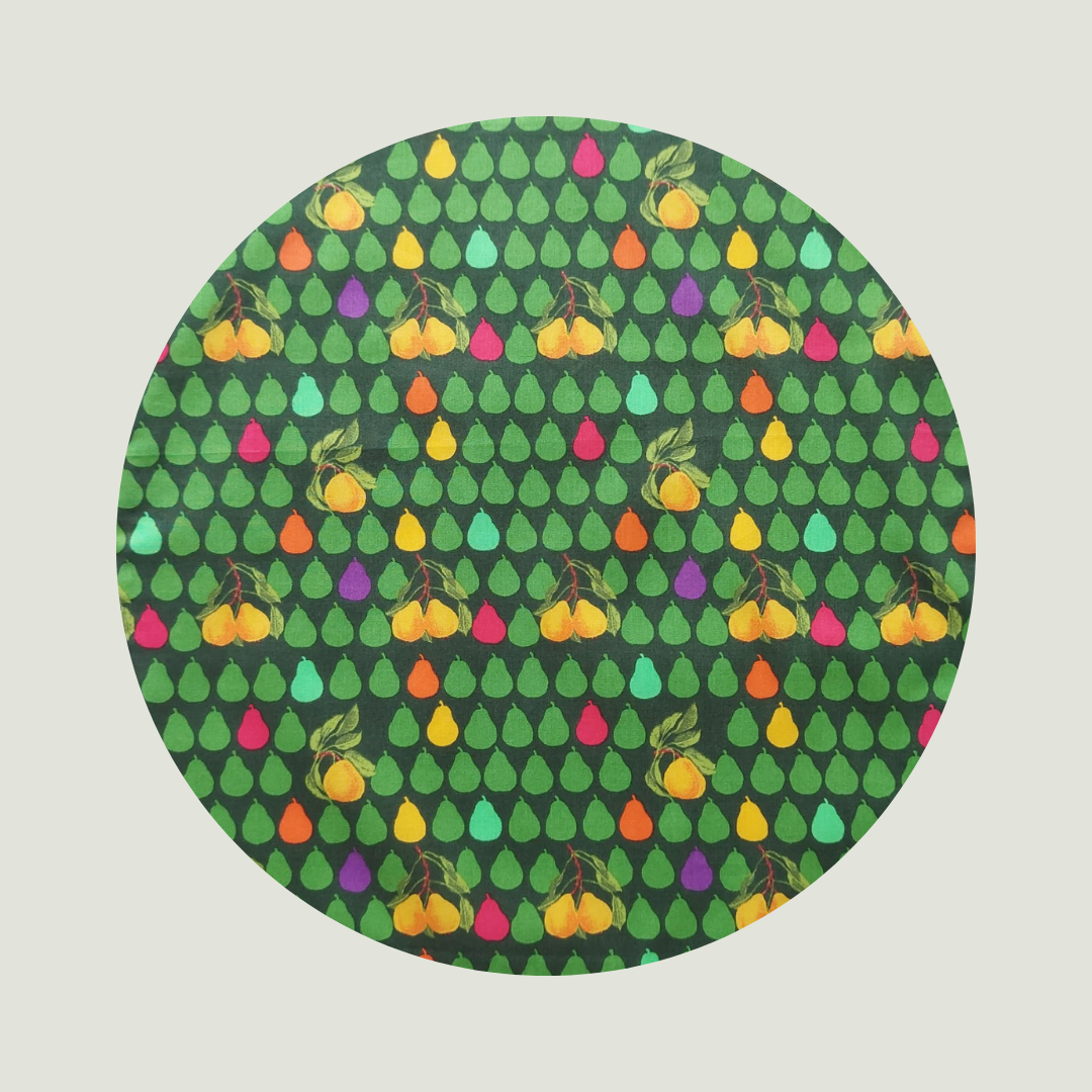 Little Acorn Liberty Bib 'Jack & Charlie' - Green