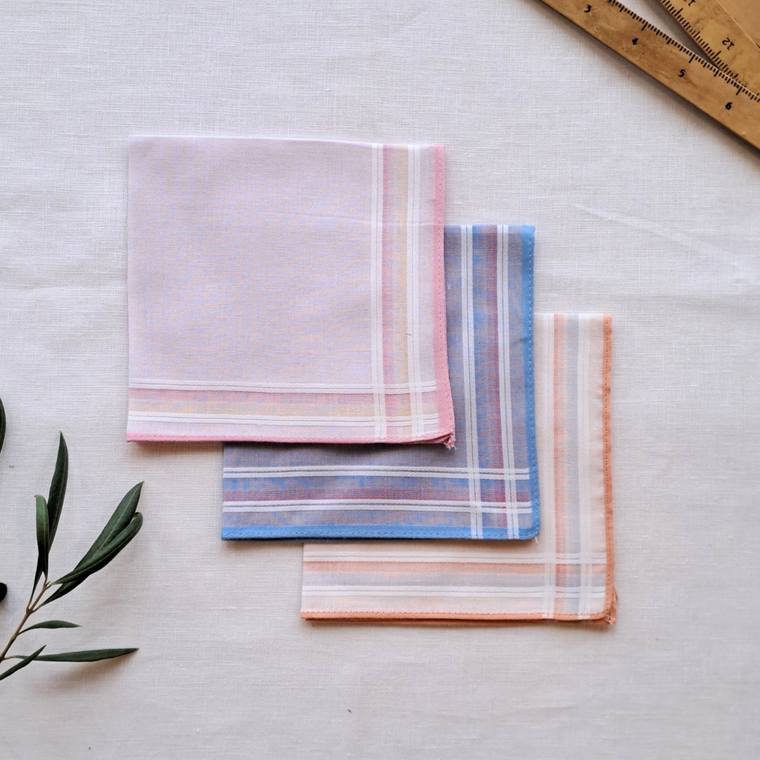 Ladies 'Janie' Hankies 3pk