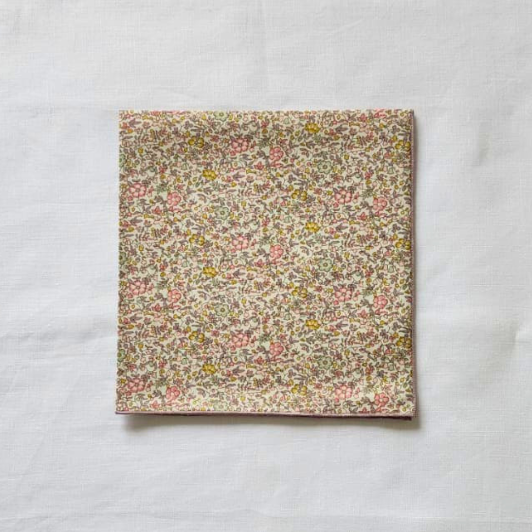 Little Acorn Womens Liberty Hanky 'Katie & Millie' - Peach