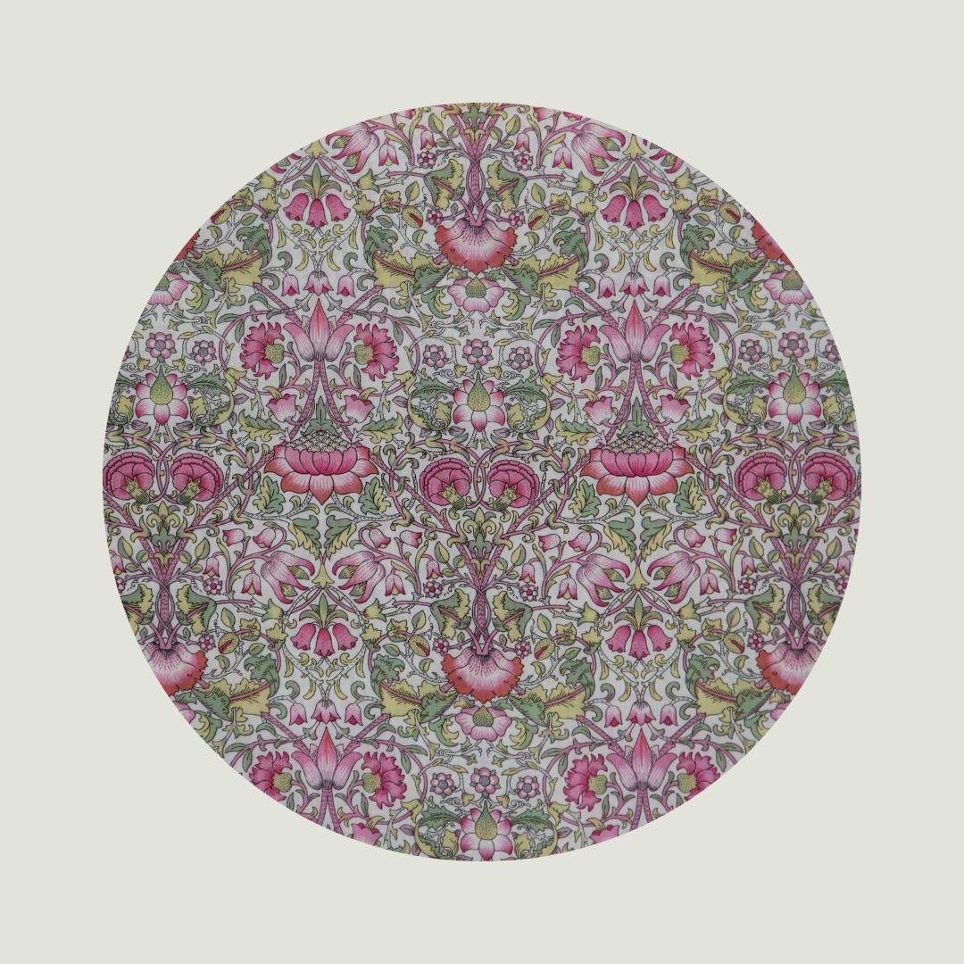 Little Acorn Liberty Bib 'Lodden' - Pink