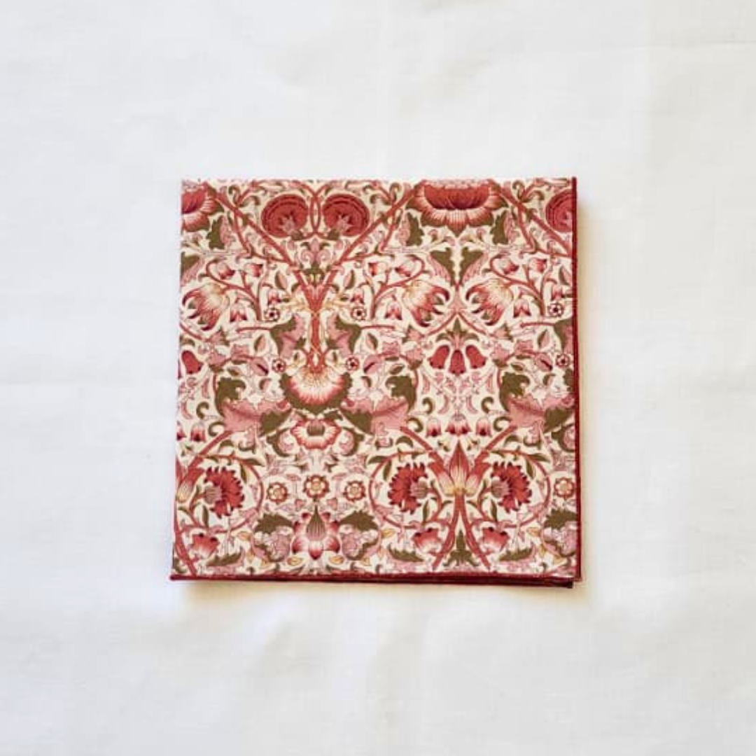 Little Acorn Womens Liberty Hanky 'Lodden' - Brick Red