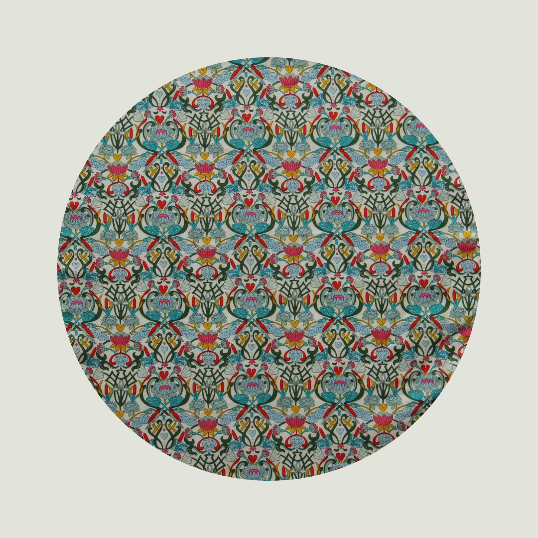 Little Acorn Womens Liberty Hanky 'Love Lily' - Tea Green