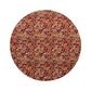 Little Acorn Liberty Square Scarf 'Poppy Forest' - Rust