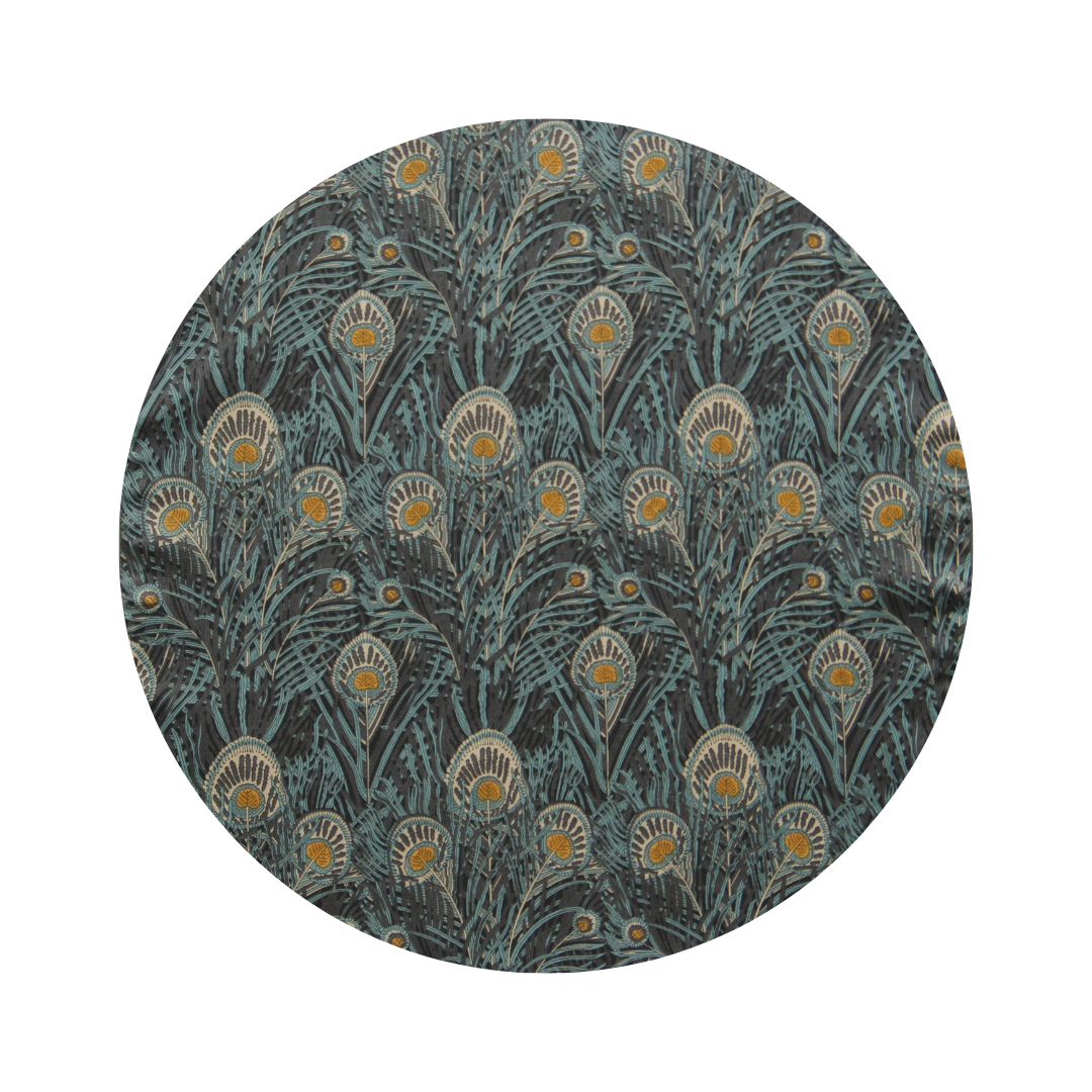 Little Acorn Liberty Square Scarf 'Queen Hera' - Dark/Sage