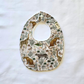 Little Acorn Liberty Bib 'Safari' - Grey