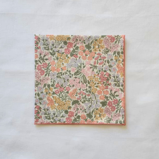 Little Acorn Womens Liberty Hanky 'Katie & Millie' - Soft Pink