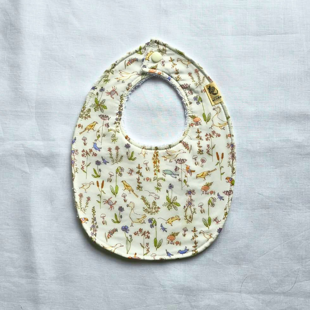 Little Acorn Liberty Bib 'Theo' - Pastel