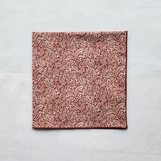 Little Acorn Mens Liberty Hanky 'Tom Daley' - Red