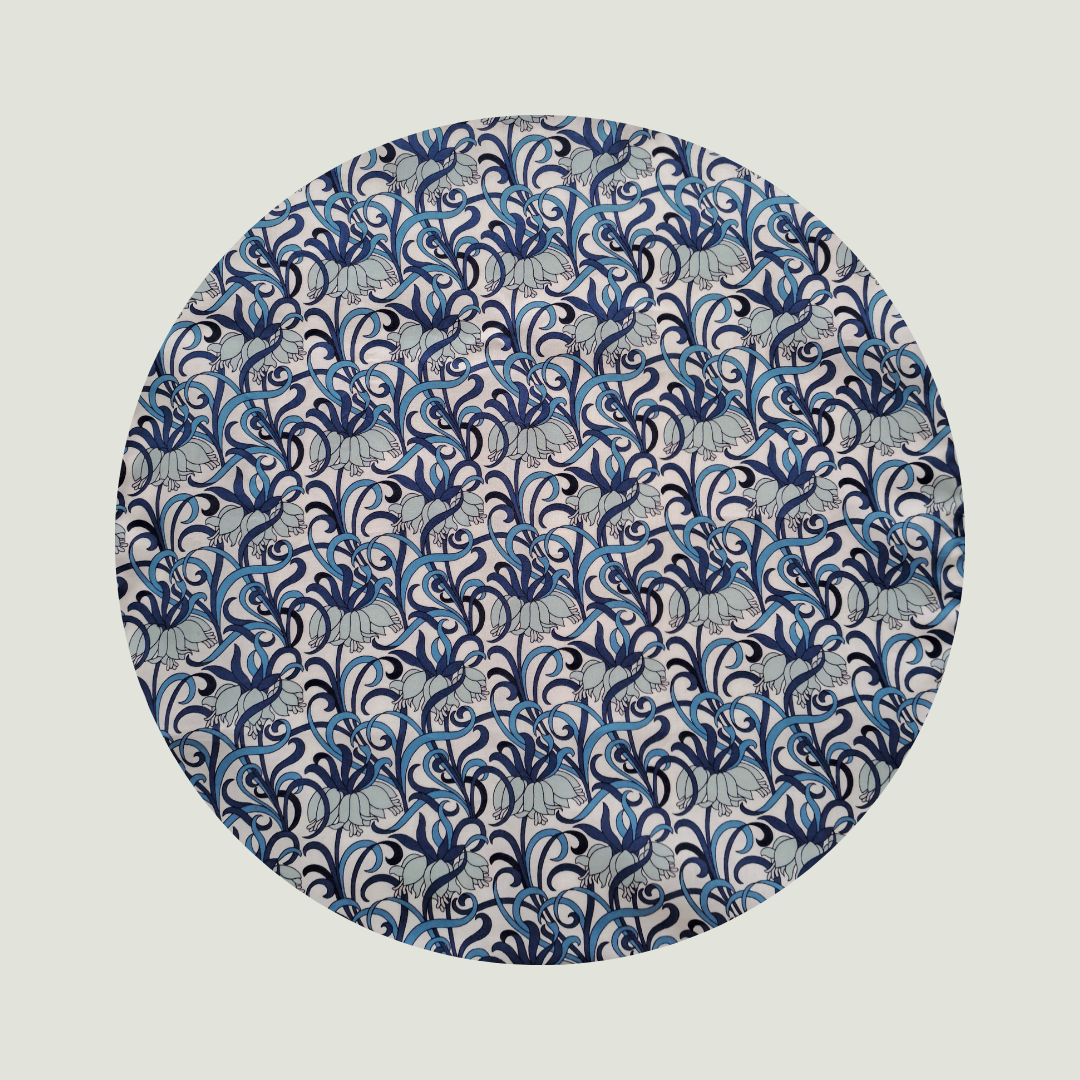 Little Acorn Womens Liberty Hanky 'Ylang Ylang' - Blue