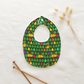 Little Acorn Liberty Bib 'Jack & Charlie' - Green