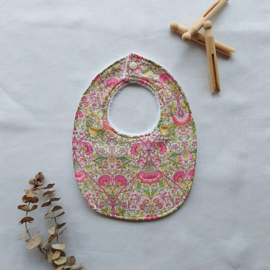 Little Acorn Liberty Bib 'Lodden' - Pink