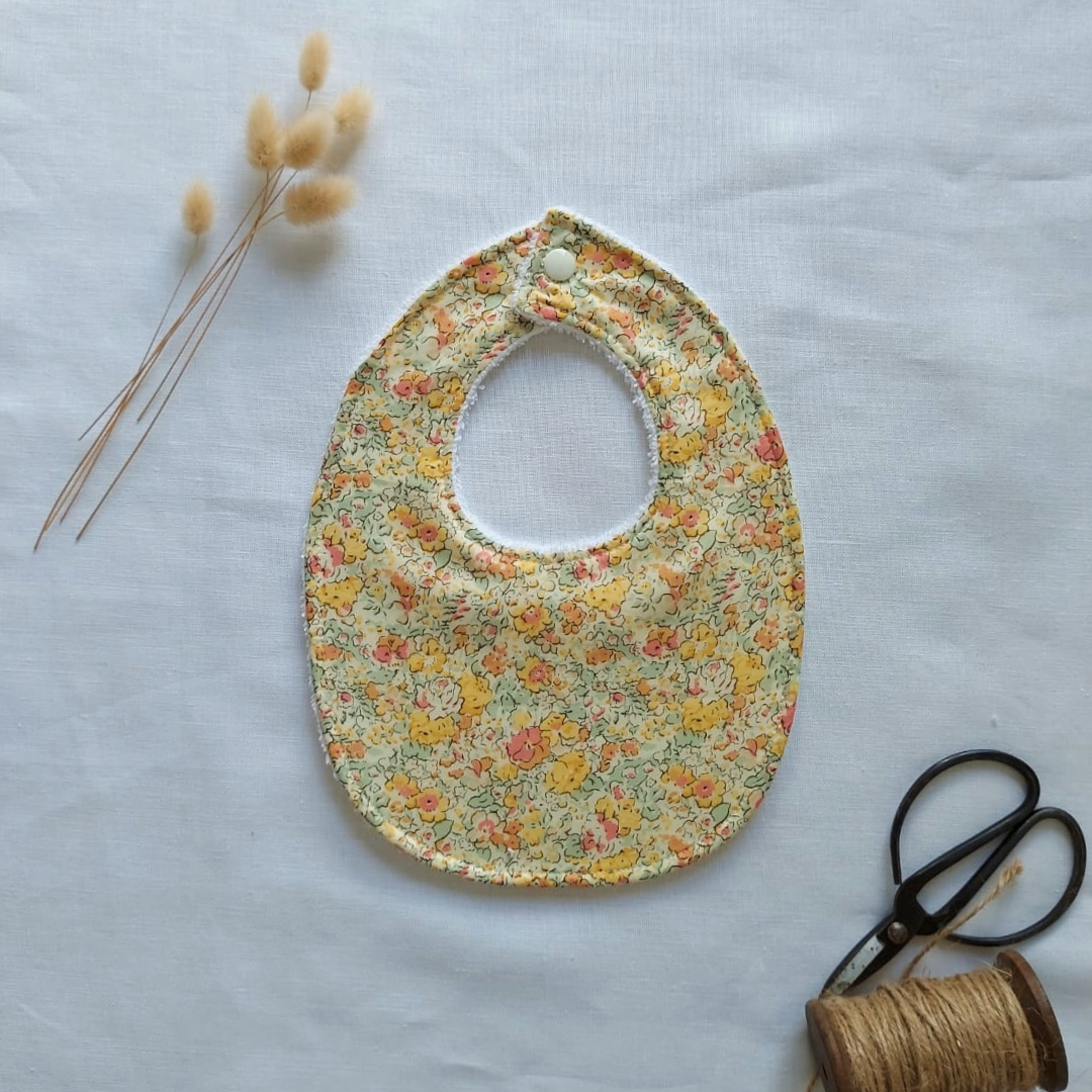 Little Acorn Liberty Bib 'Claire Aude' - Yellow